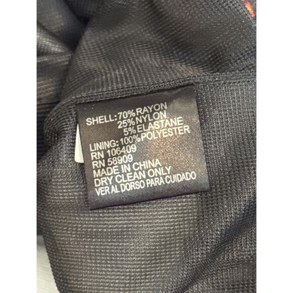 Antonio Melani Soft Fitted and Lined Fall Floral Midi Dress 14 EUC - Picture 6 of 6